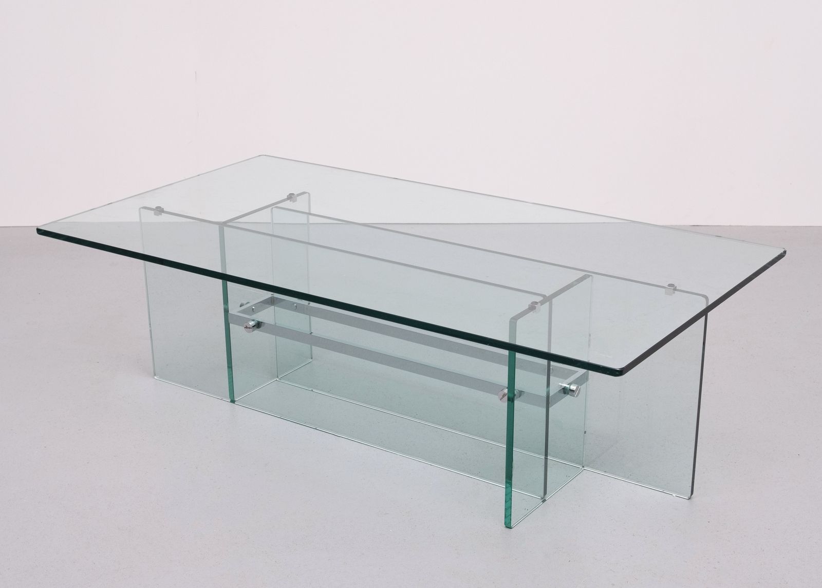 Fontana Arte Glass Coffee Table 1970, Italy