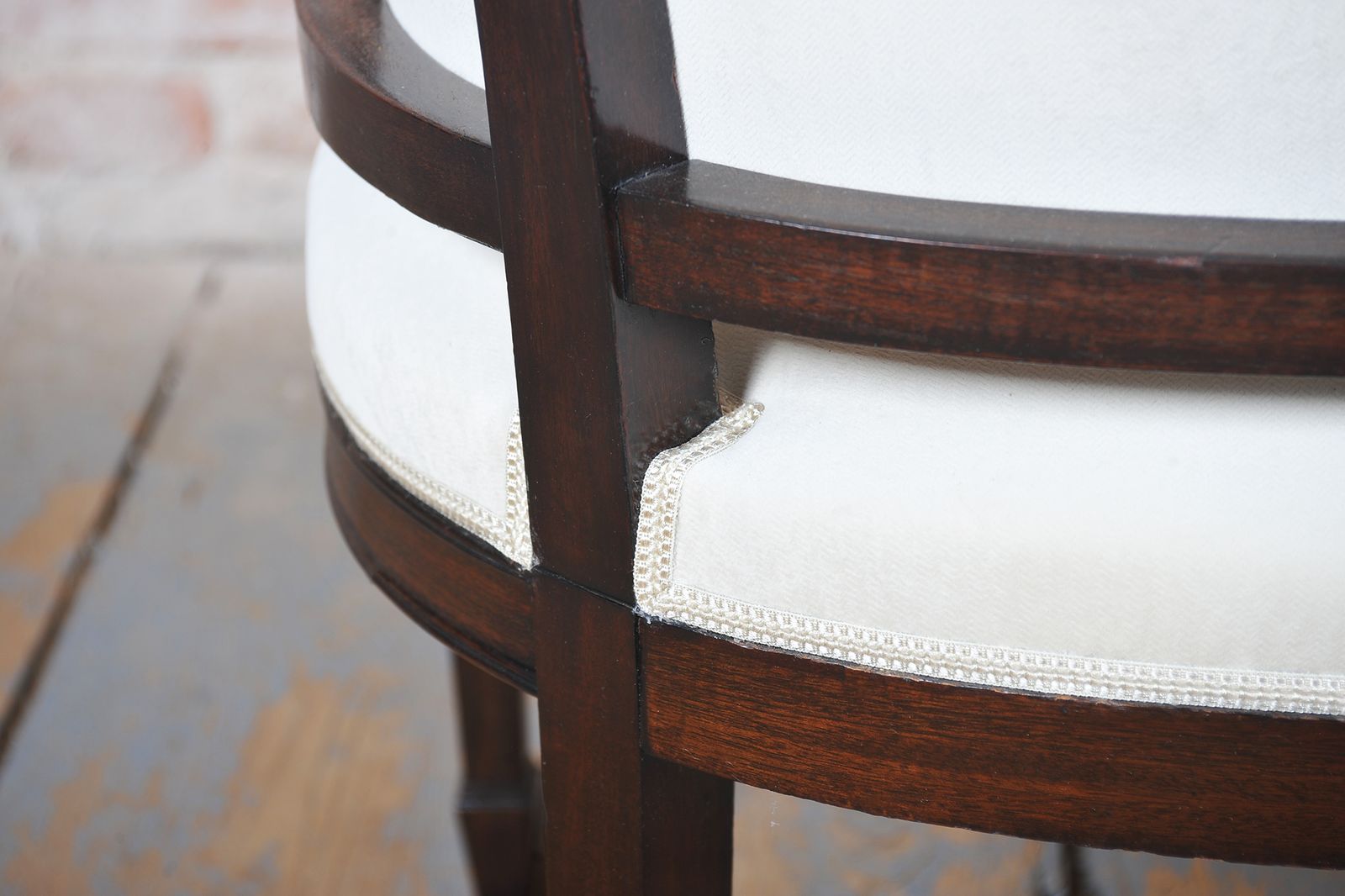 Restored Art Deco Seating Set, Beech, Walnut, Reupholstered, Czech, 1920s photo buy