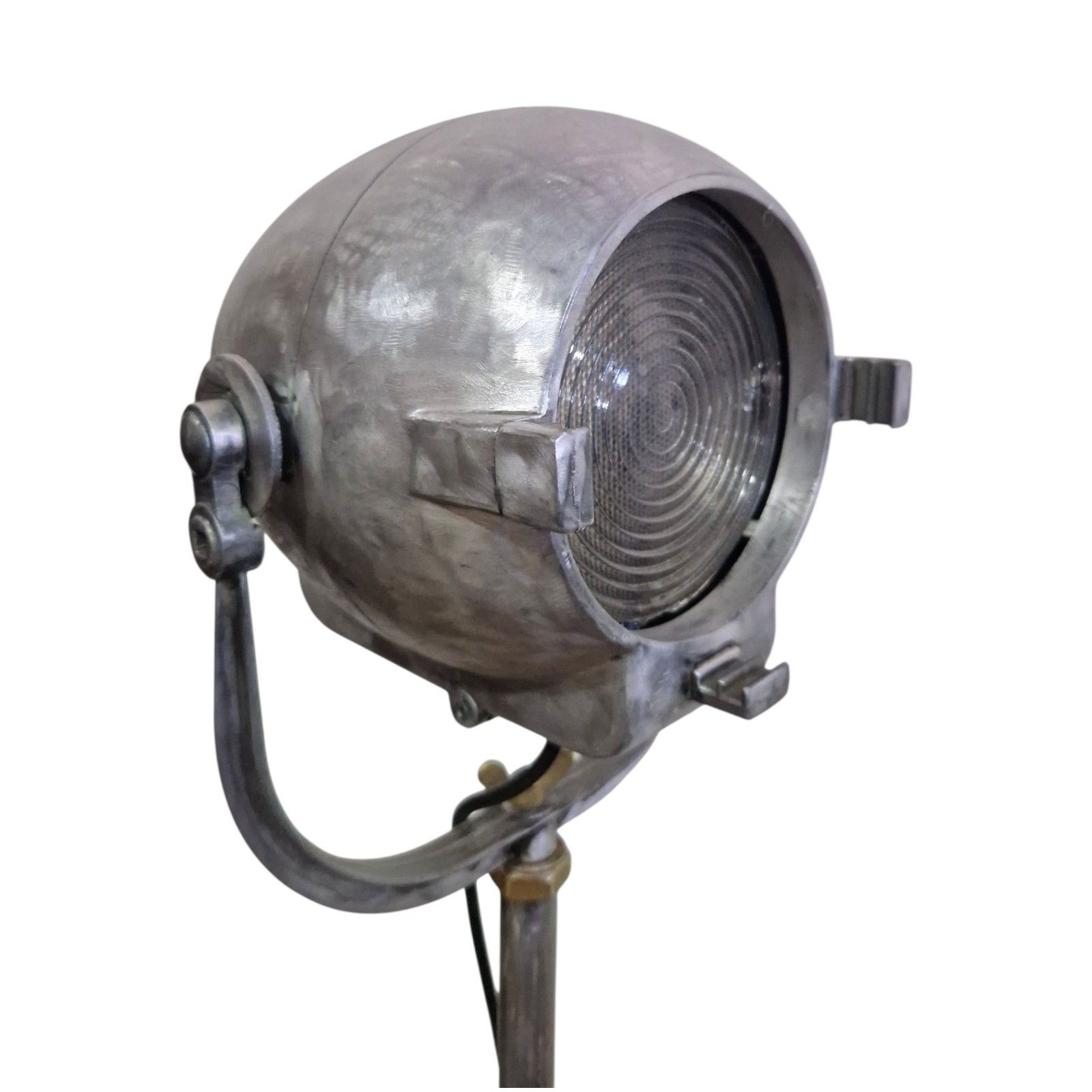 Vintage Theatre Light Lamp Converted Metal Standard Lamp / Floor Standing Lamp photo 225.0