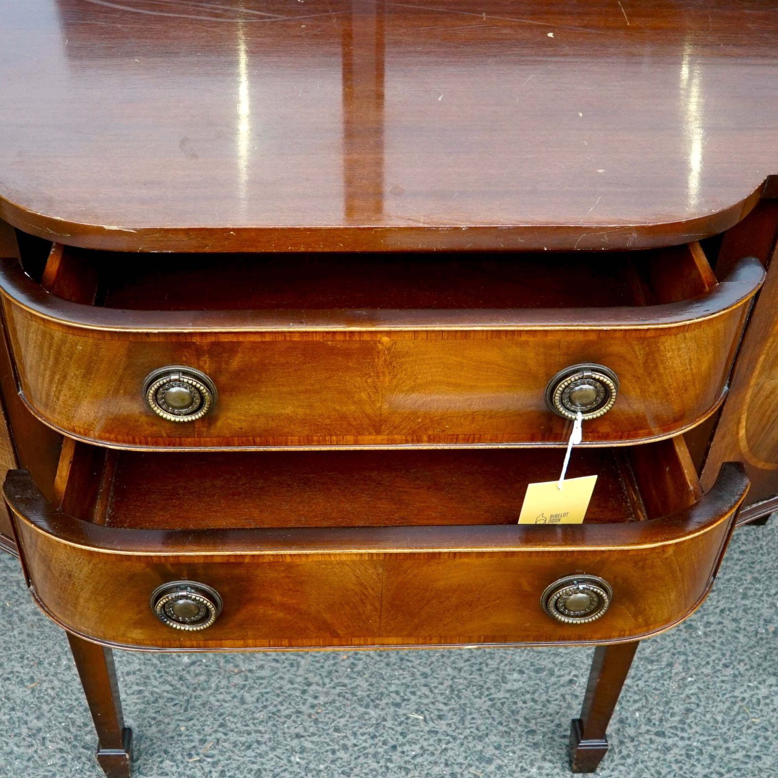 Vintage G. T. Rockstraw Worcester Wooden Sideboard photo Furniture