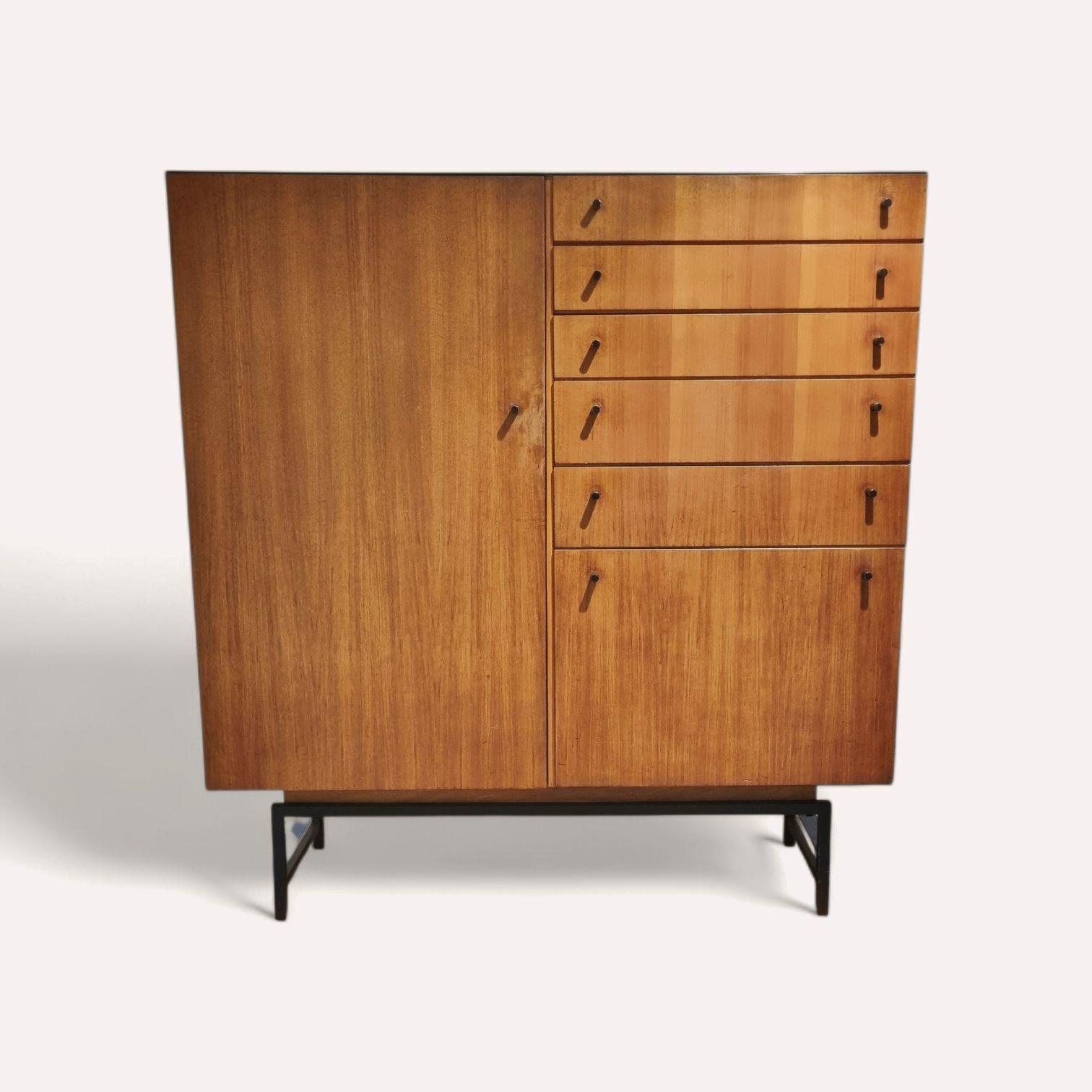 photo buy Vsj 125 Teak Salon Cabinet 1961 – Kurt Gunther & Horst Brechtmann Fristho | Vintage Design Furniture