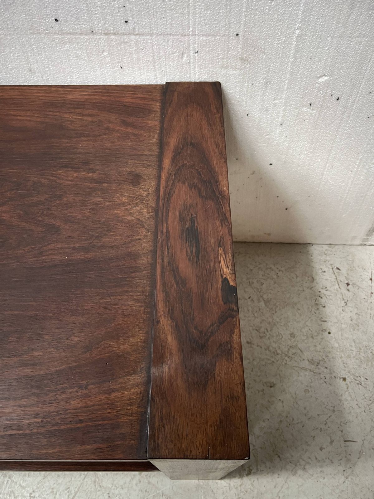 Art Deco Coffee Table In Mahogany And Veneer 20th Century photo vintage