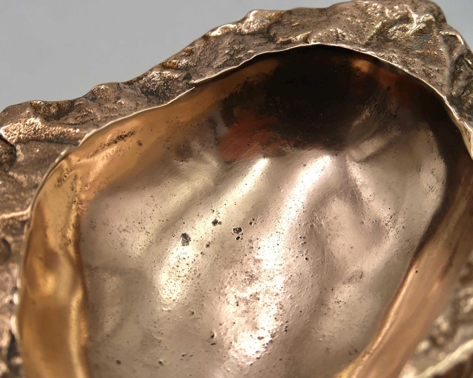 photo furniture French Modernist Bronze Ring Dish By Monique Gerber, 1970s / Rock, Stone, Art, Sculpture, Home Decor, Ashtray