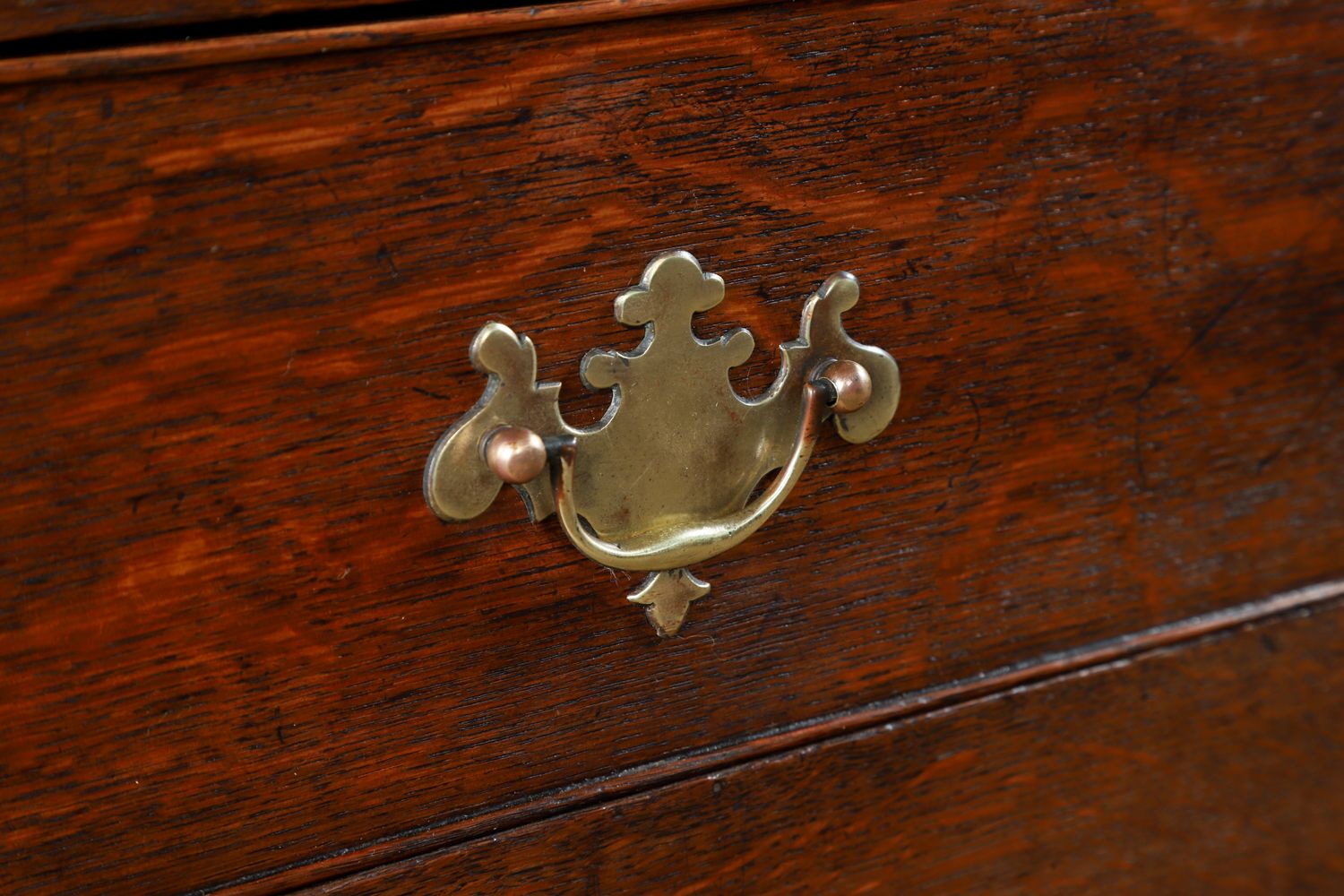 photo vinterior Antique Welsh Oak Joined Pot Board Dresser Base & Rack Sideboard (Circa 1800)
