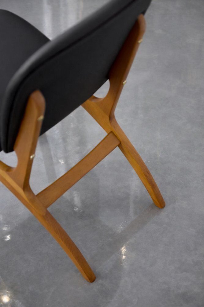 photo vinterior Mid Century Swedish Modern Jylland Chairs From Jio Möbler, 1953, Set Of 2