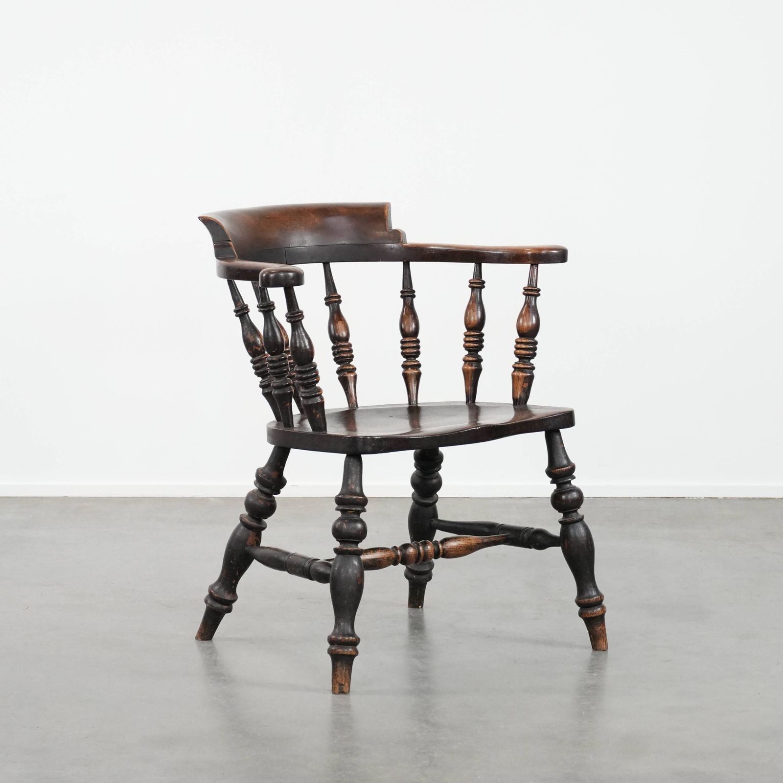Antique English Captain's Chair/ Side Chair/ Desk Chair From The Early 19th Century