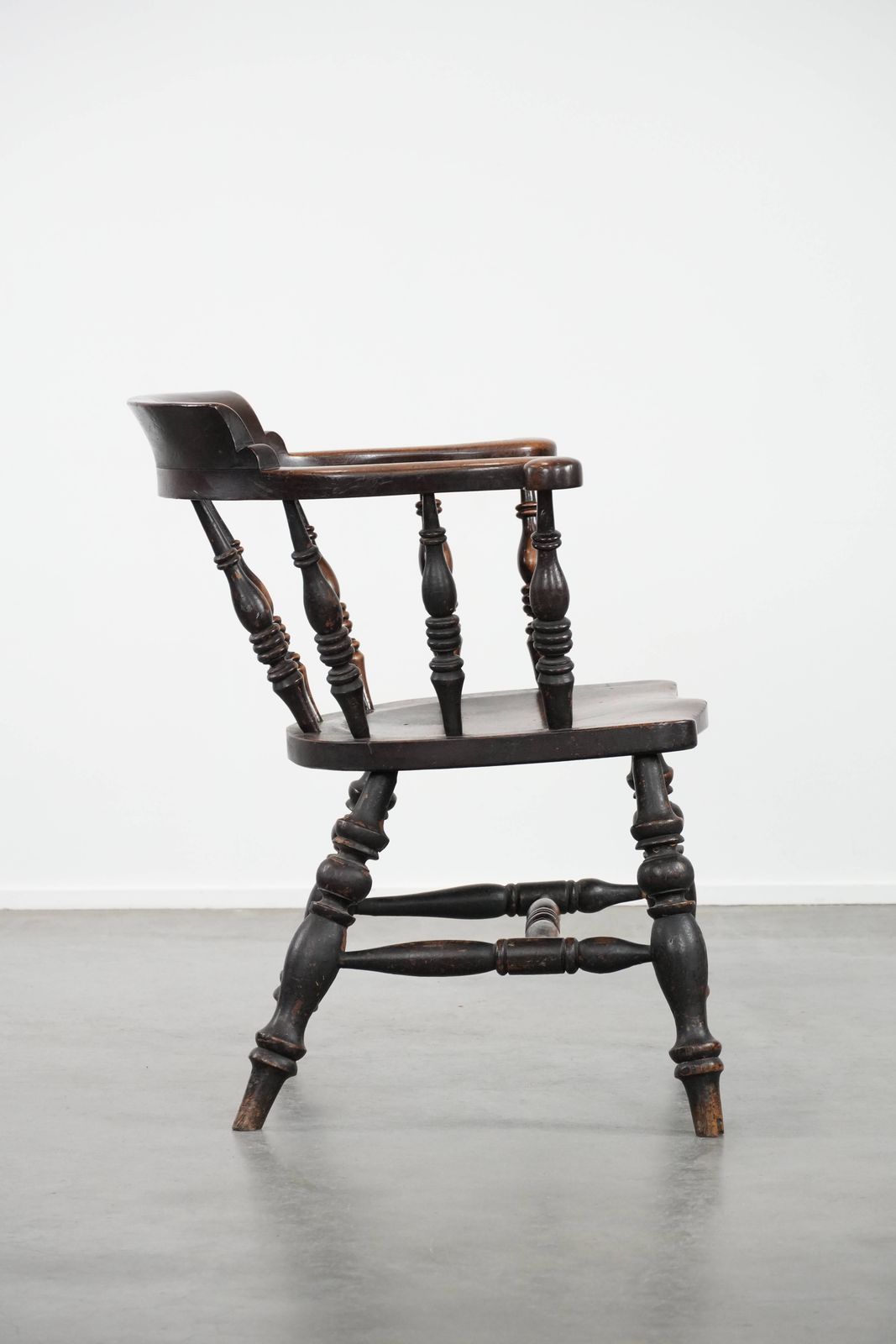 Antique English Captain's Chair/ Side Chair/ Desk Chair From The Early 19th Century photo for sale