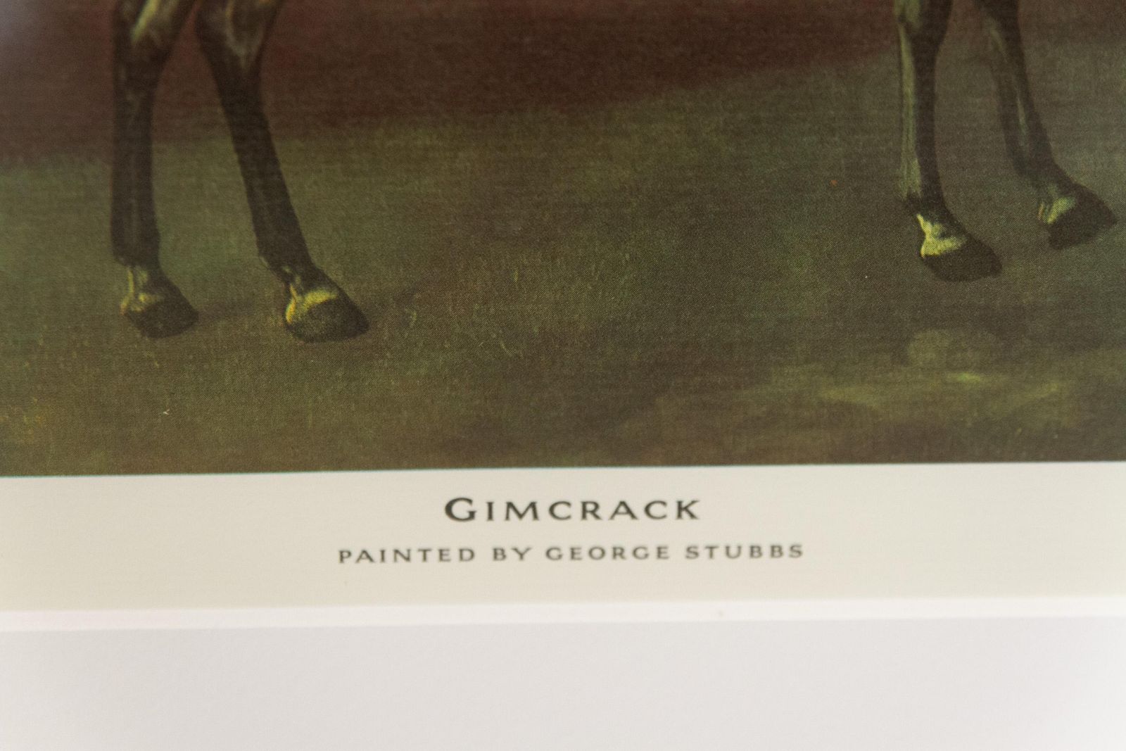 photo furniture Framed Print Of Grey Horse "Gimcrack" By George Stubbs, Late 20th Century.
