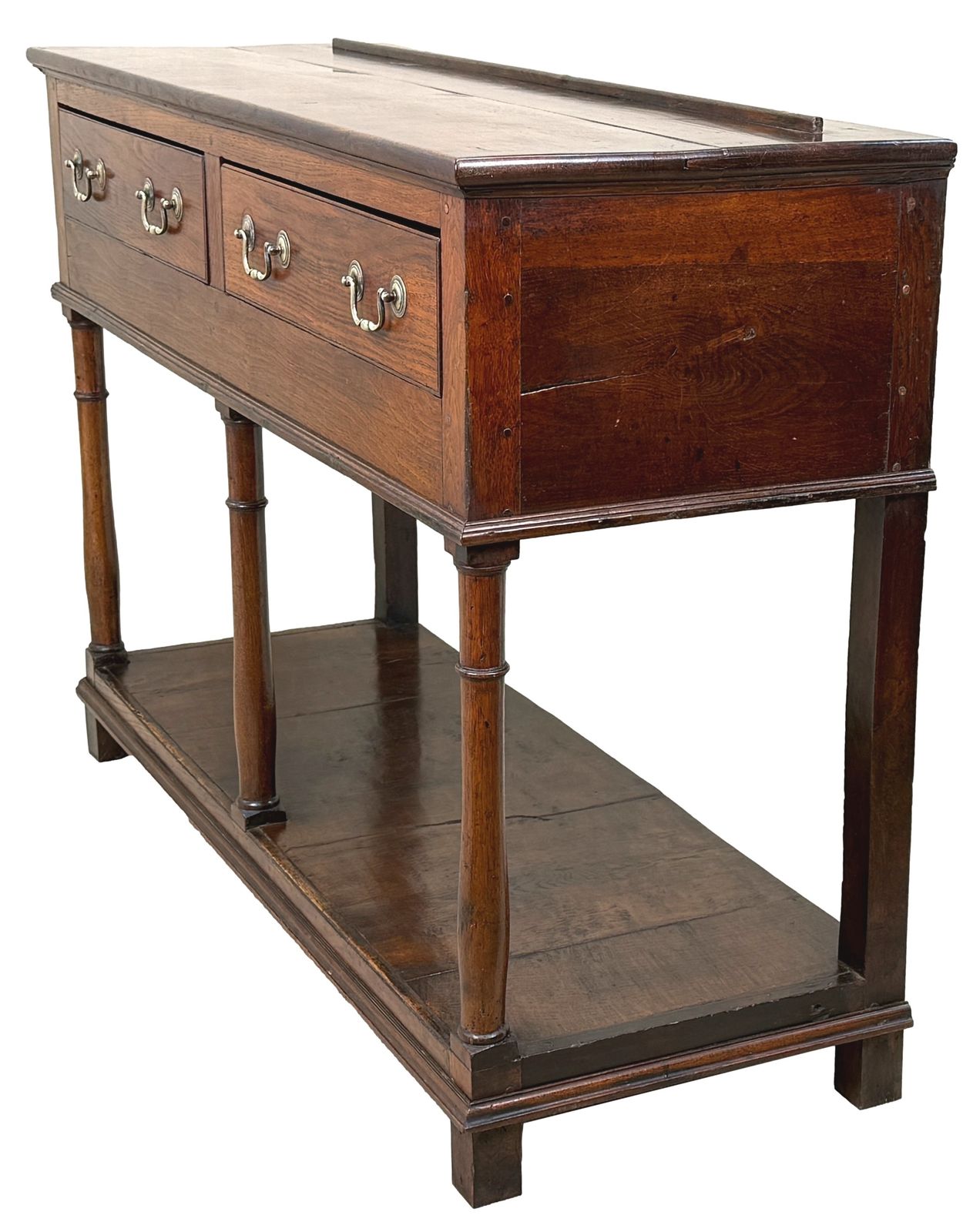 photo for sale Very Small Georgian Oak Dresser Base Late 18th Century (England, Circa 1770)