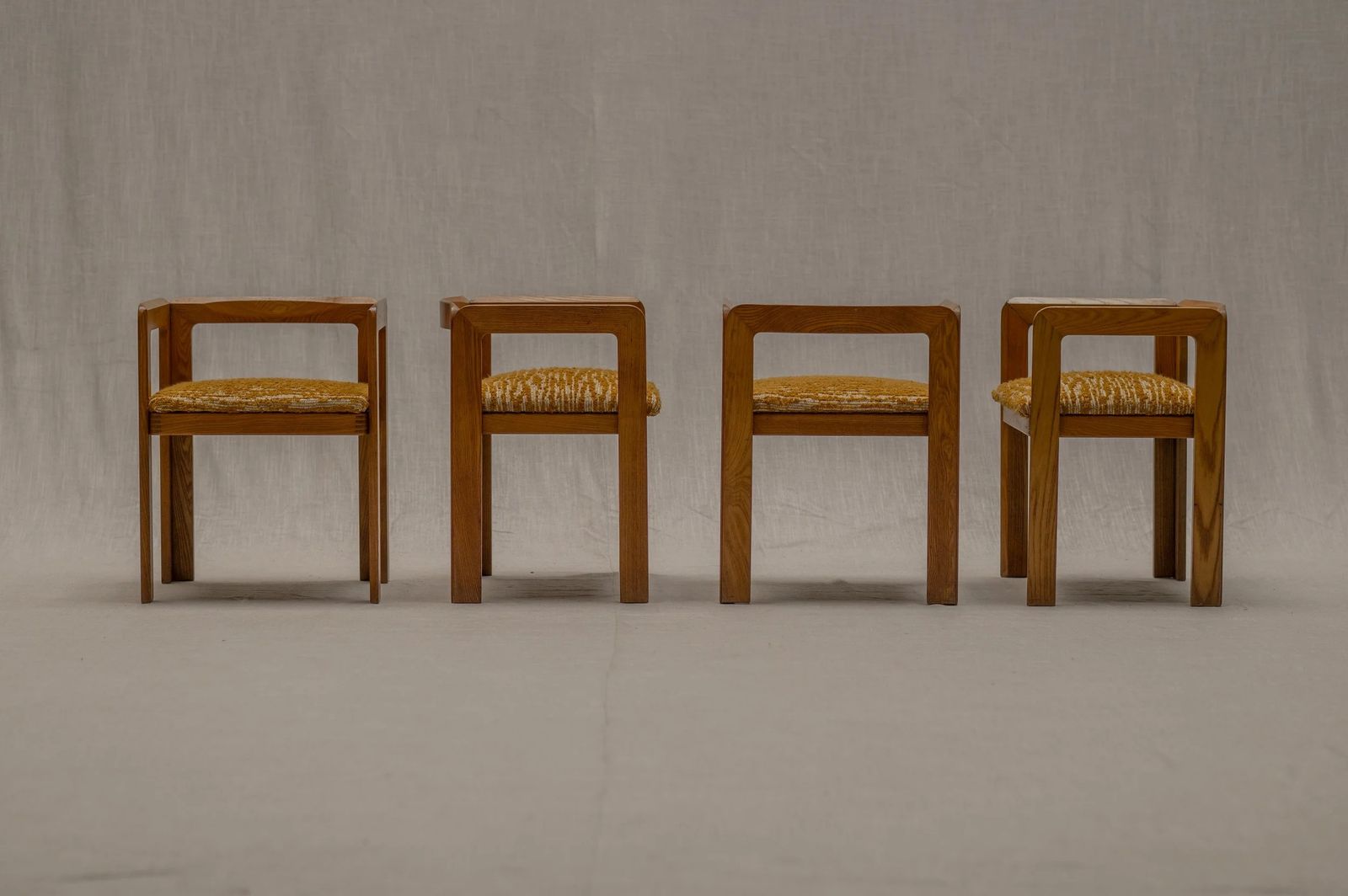 ‘Samara’ Dining Chairs By Derk Jan De Vries For Maisa Di Seveso, Milano, 1970s photo 2450.0