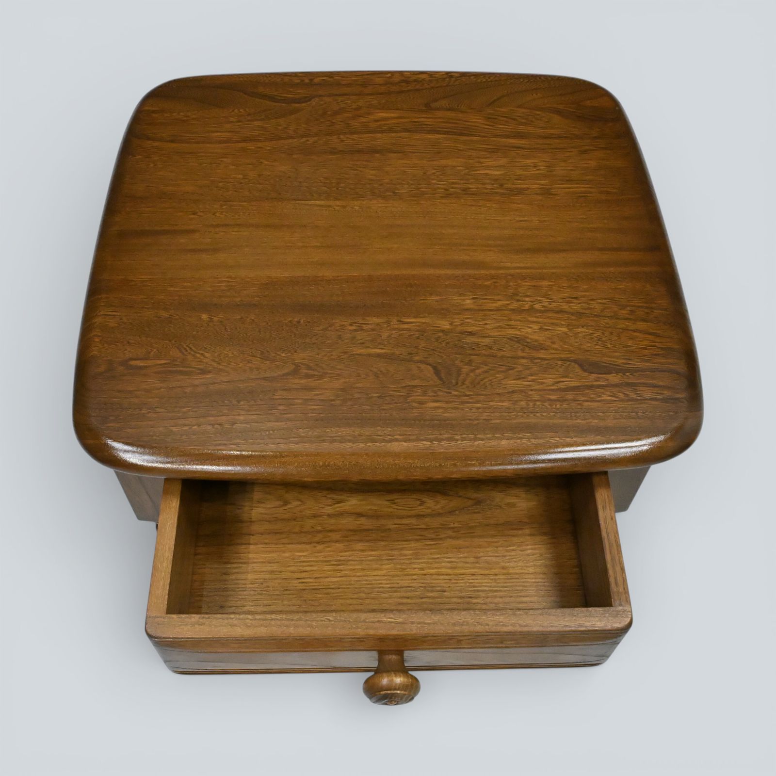 photo for sale Ercol Lamp/Bedside Table Golden Dawn Finish Mid Century Modern Elm Free Delivery