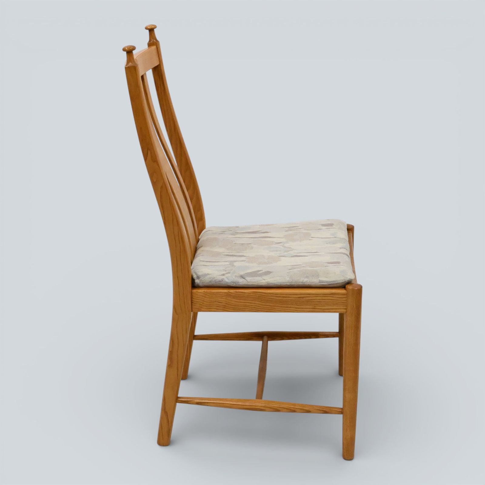 photo for sale Ercol Set 4 Dining Chairs Saville Range Light Finish Cushions Free Uk Delivery*