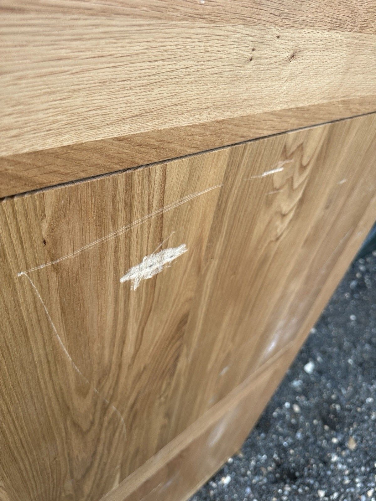 photo for sale Oak Furnitureland Canterbury Natraul Finish Dining Extending Dining Top Only