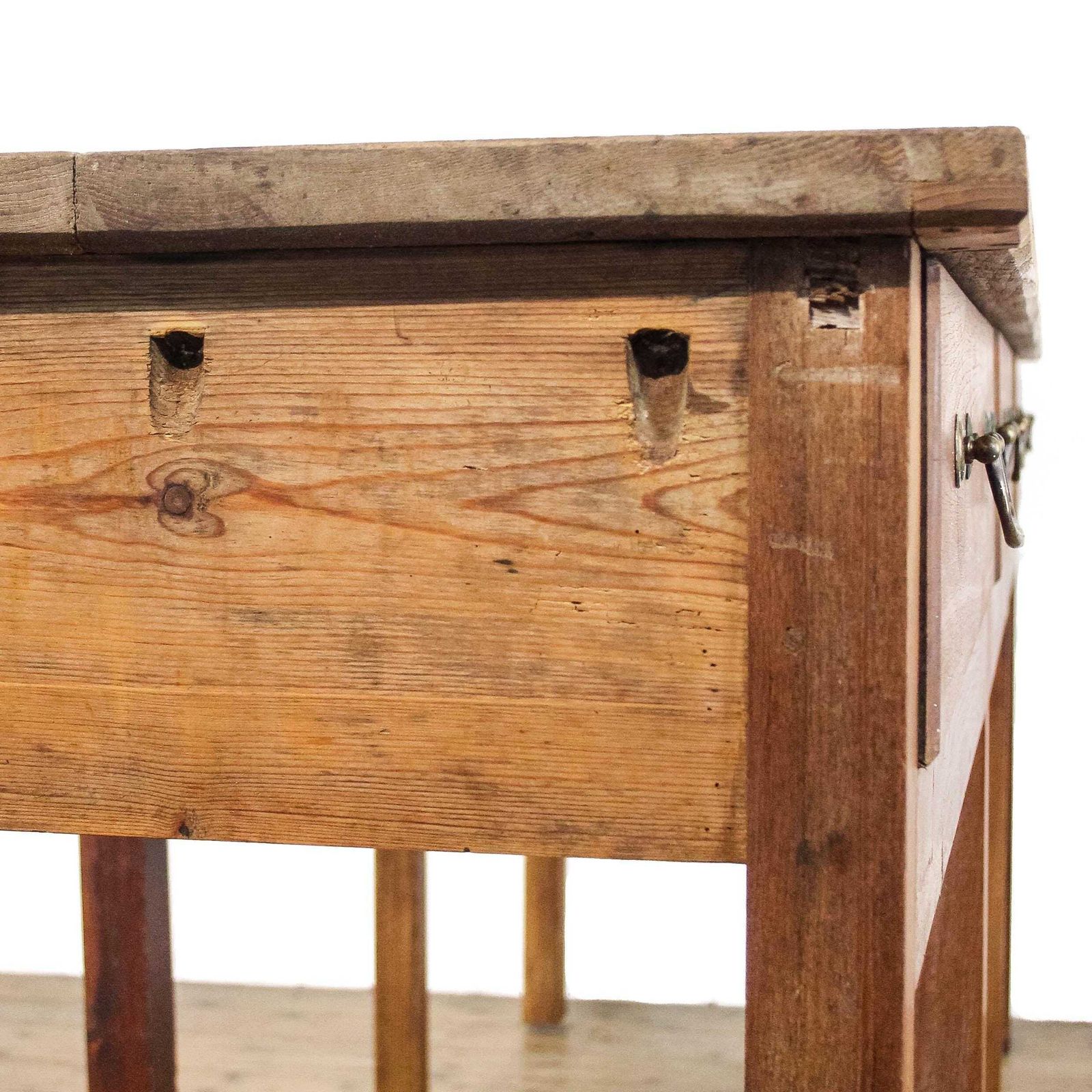 1325.0 Vintage Work Table Dresser Base | Pine Dressers | Victorian Antiques | Antique Storage | Antique Cupboards photo