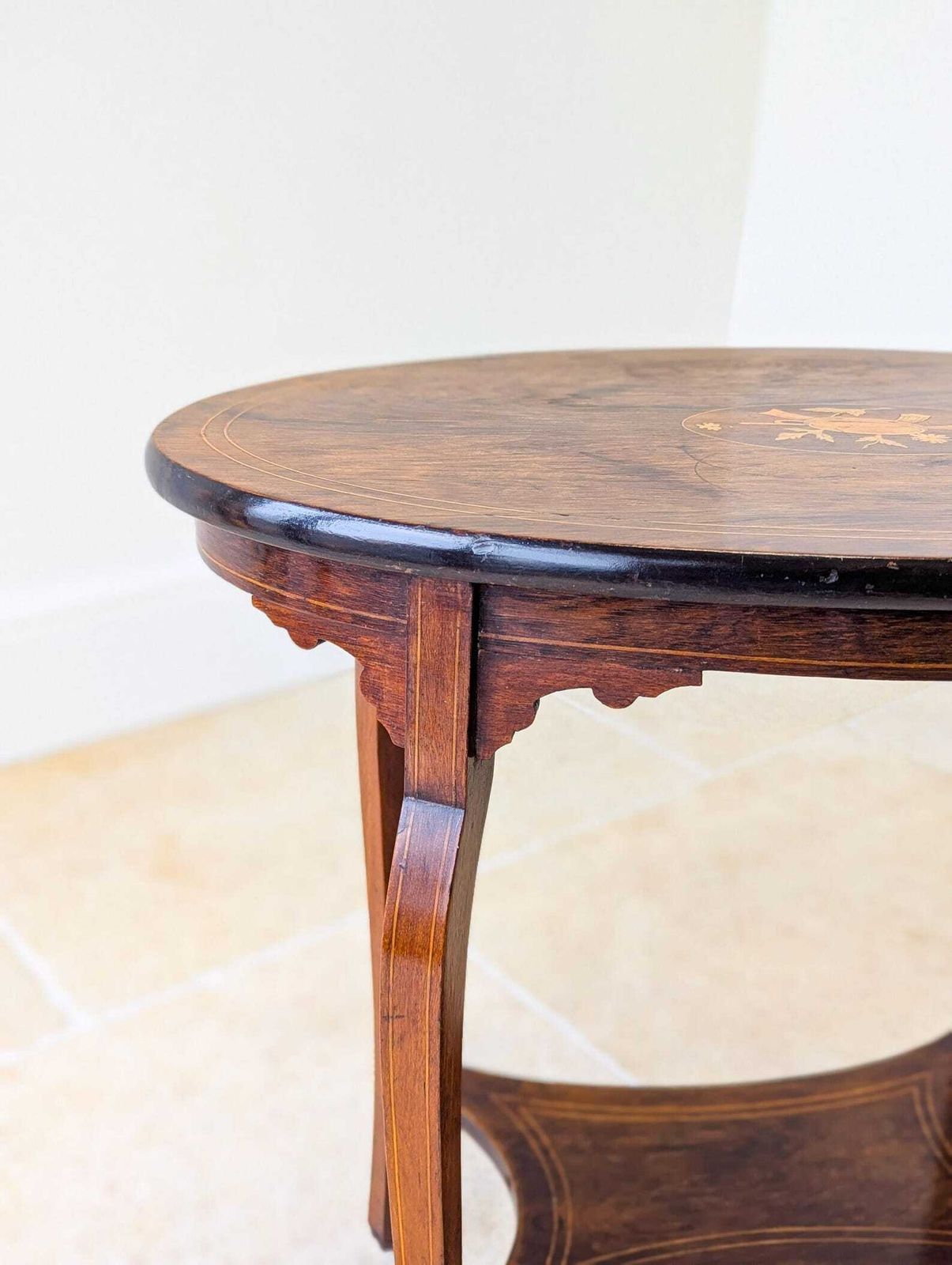 Antique Edwardian Rosewood Occasional Table C.1910 photo Furniture