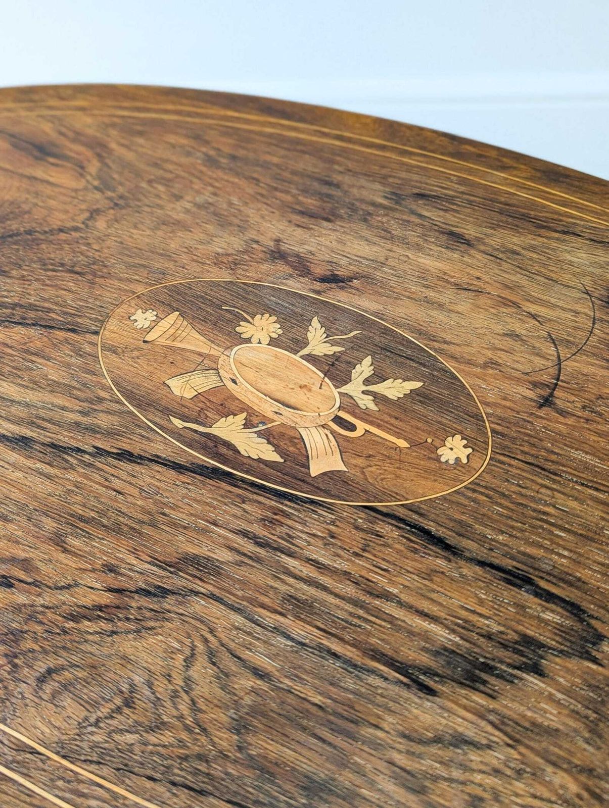 Antique Edwardian Rosewood Occasional Table C.1910 photo vinterior
