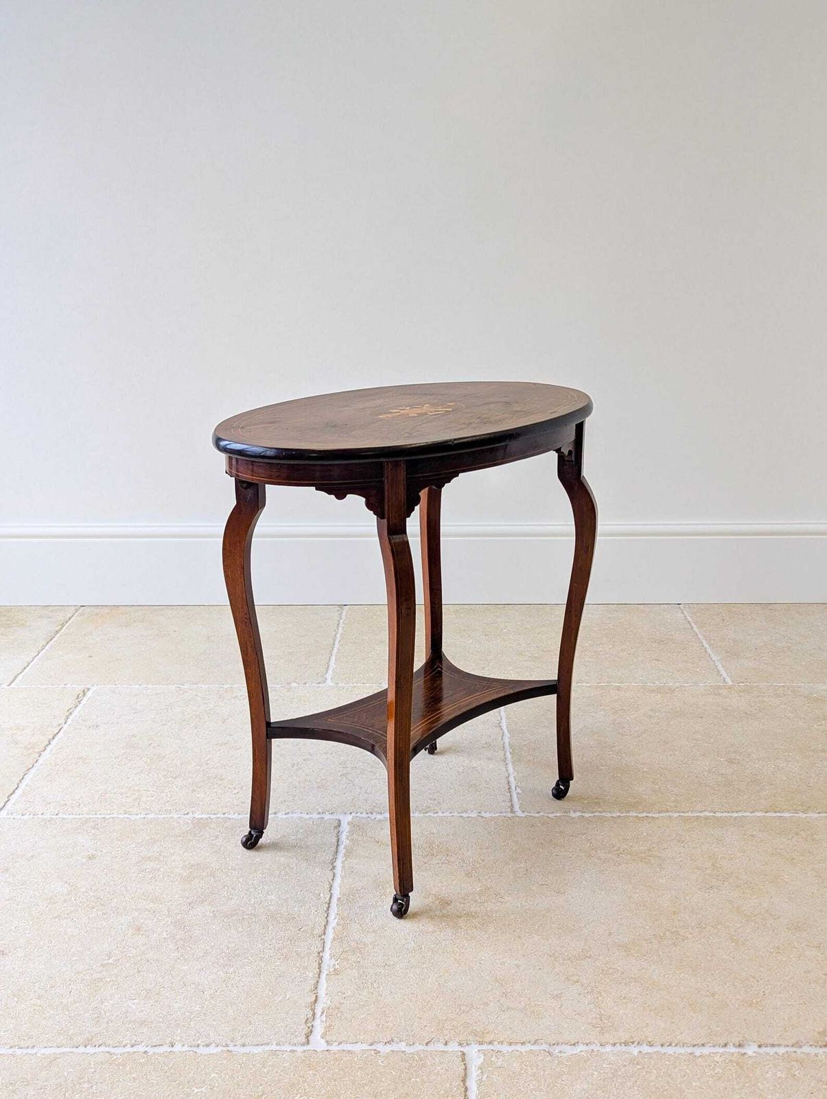 Furniture Antique Edwardian Rosewood Occasional Table C.1910 photo
