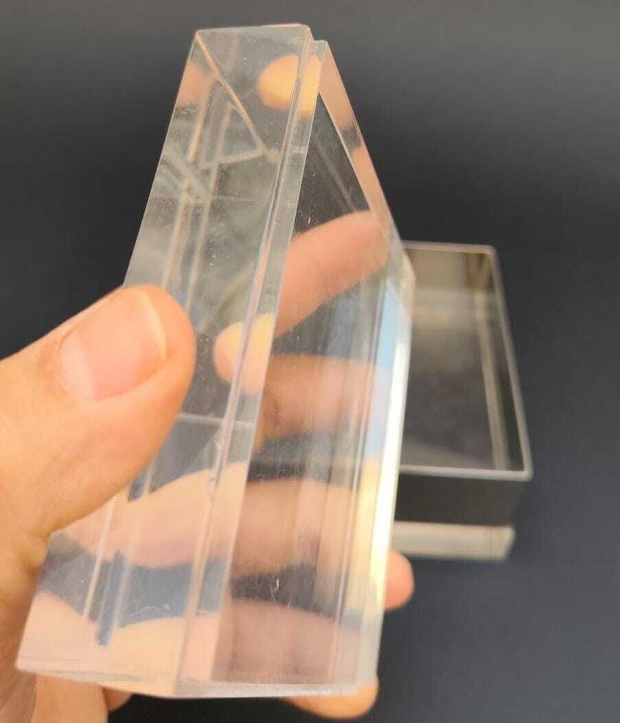 Home Decor Vintage Lucite And Brass Box By Alessandro Albrizzi, Hollywood Regency Romeo Rega, 1970s photo