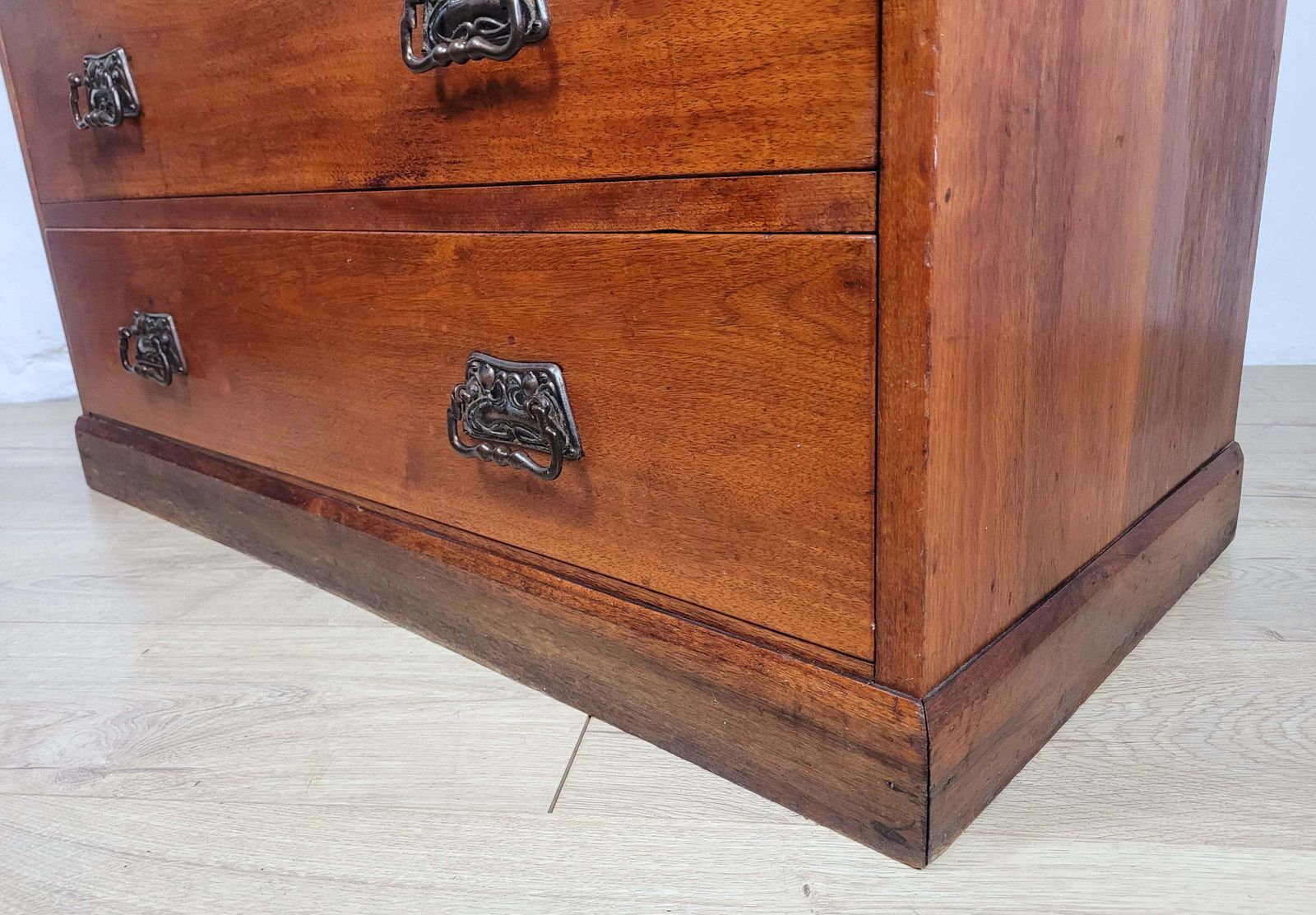600.0 Chest Of Drawers Pine Arts & Crafts 2 Over 3 1910 Drop Handle photo