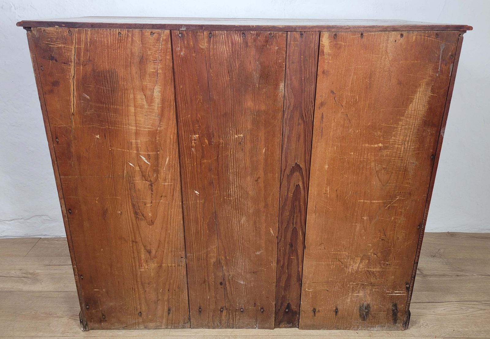 photo vintage Chest Of Drawers Pine Arts & Crafts 2 Over 3 1910 Drop Handle