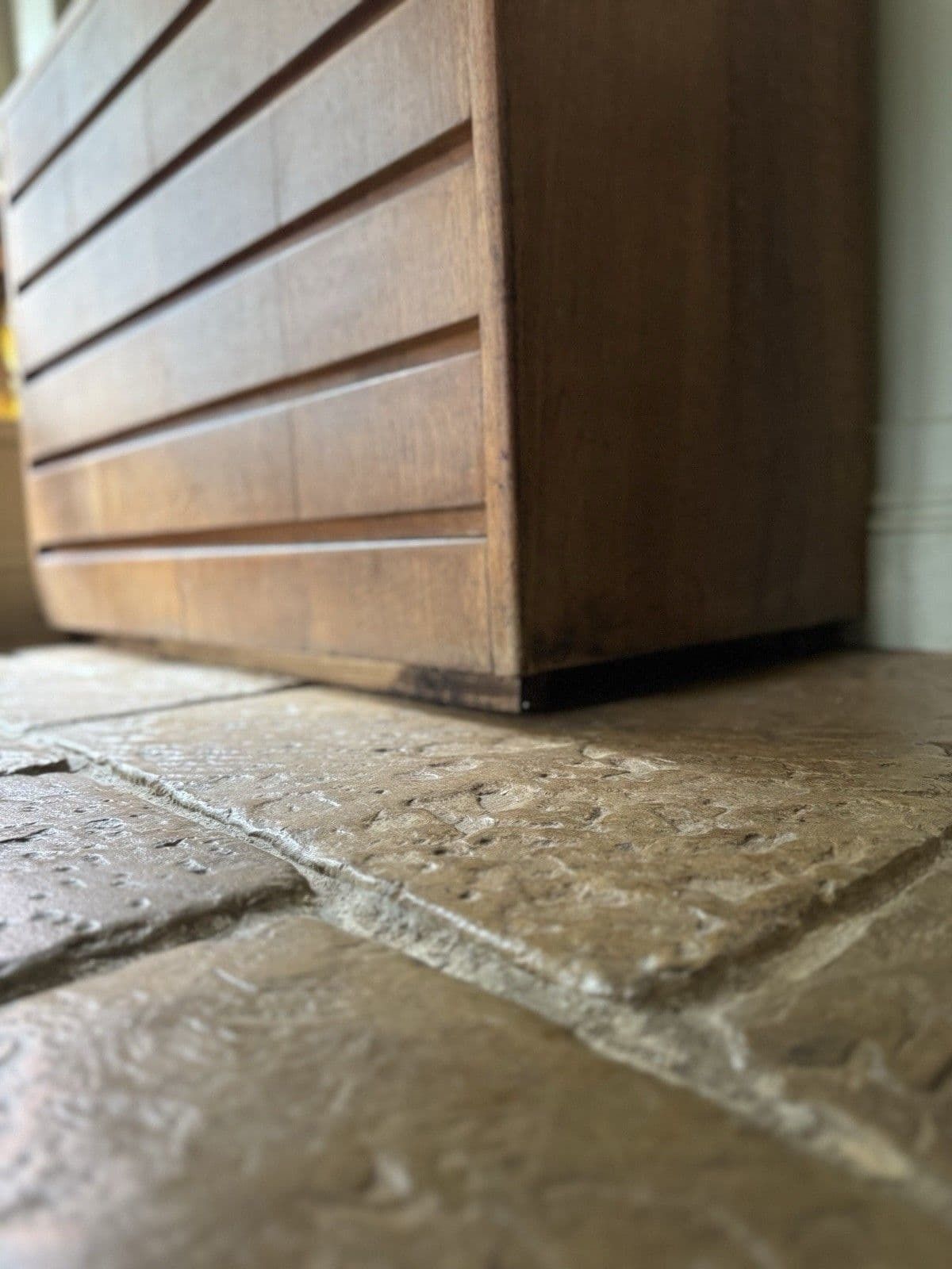 photo buy Vintage Midcentury Oak Veneer & Ply Haberdashery Apothecary Chest Of Drawers(24)