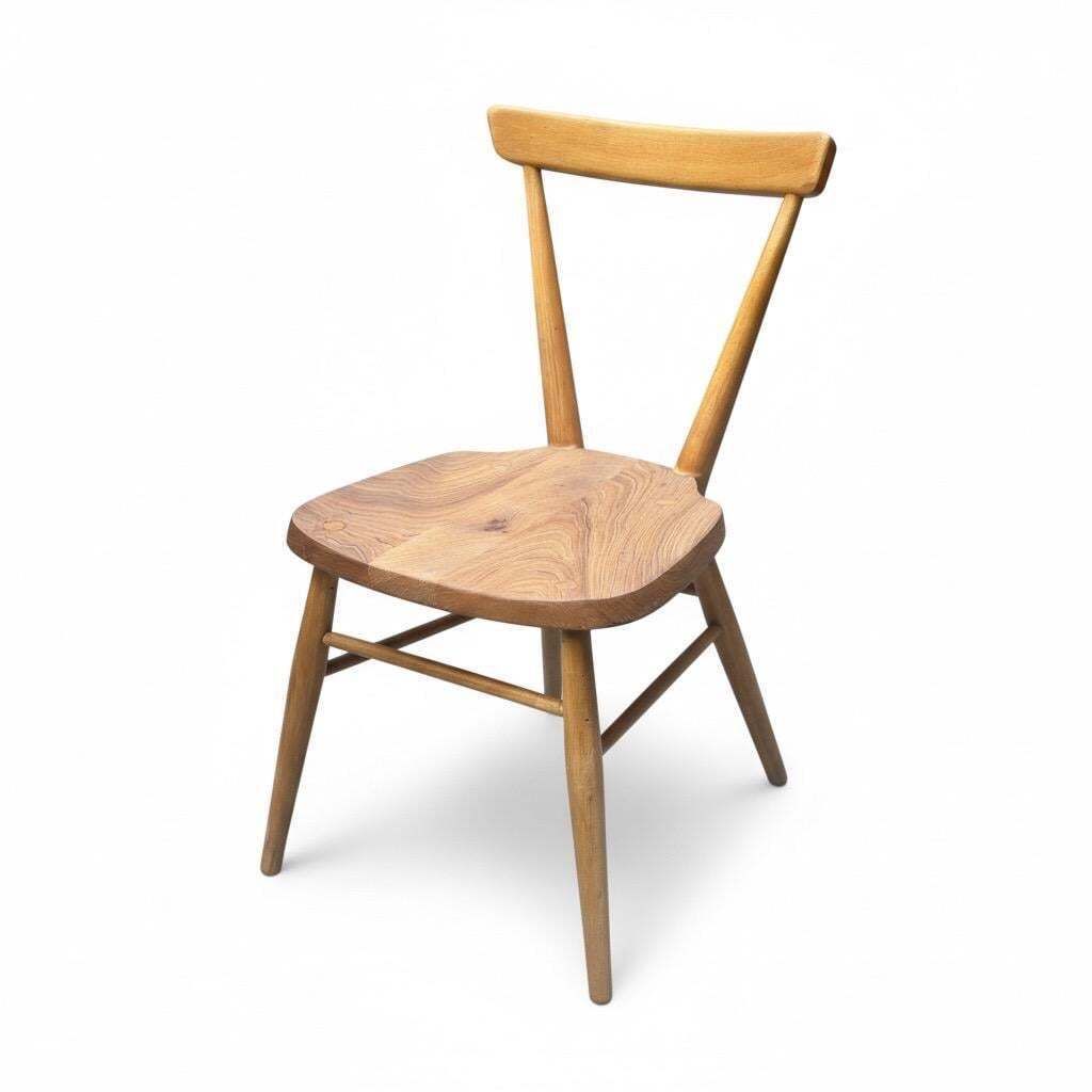 Set Of Four Early Ercol Children’s Chairs Model 392 – English Elm & Beech – C.1948–55 photo for sale