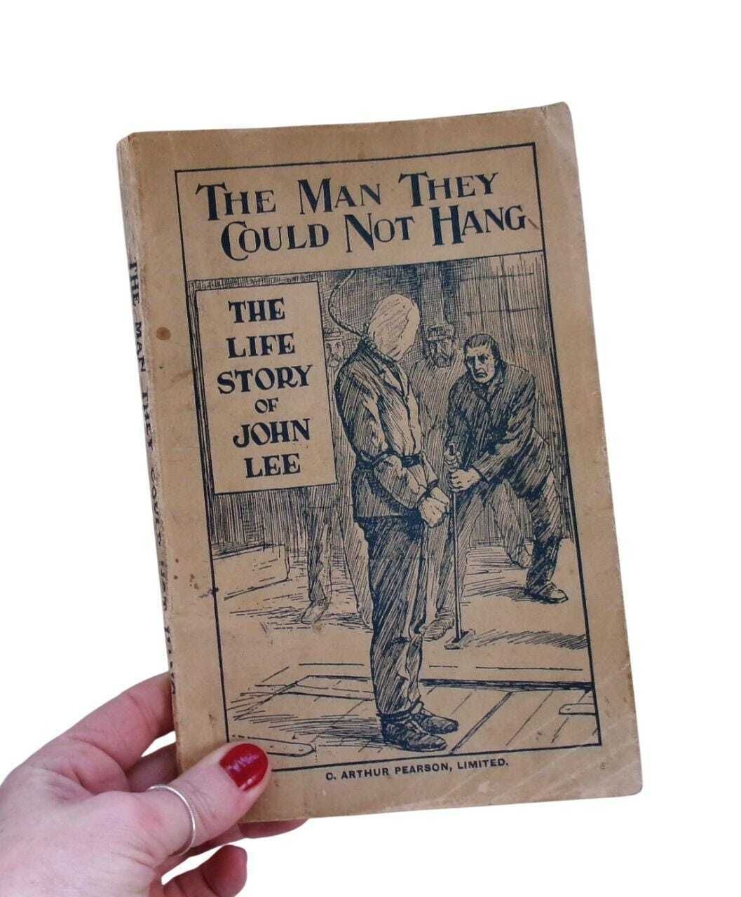photo furniture C1910 True Crime : The Man They Could Not Hang, John Babbacombe Lee Autobiography, Edwardian Antique Criminal