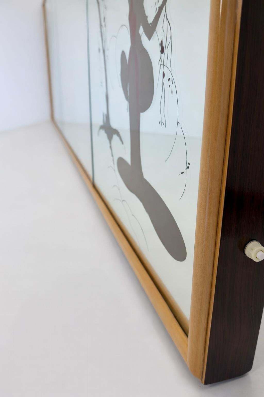 Art Deco Mirror Attributed To Osvaldo Borsani, Italy 1940s photo furniture