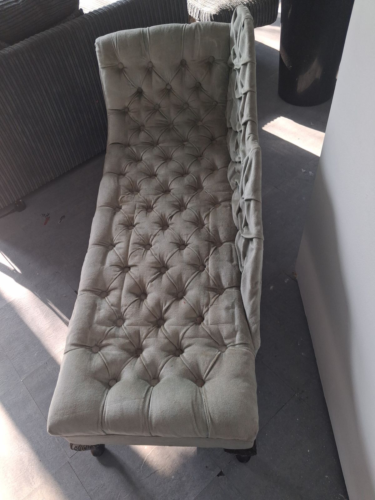 Vintage Chaise Lounge Sofa Chair photo for sale