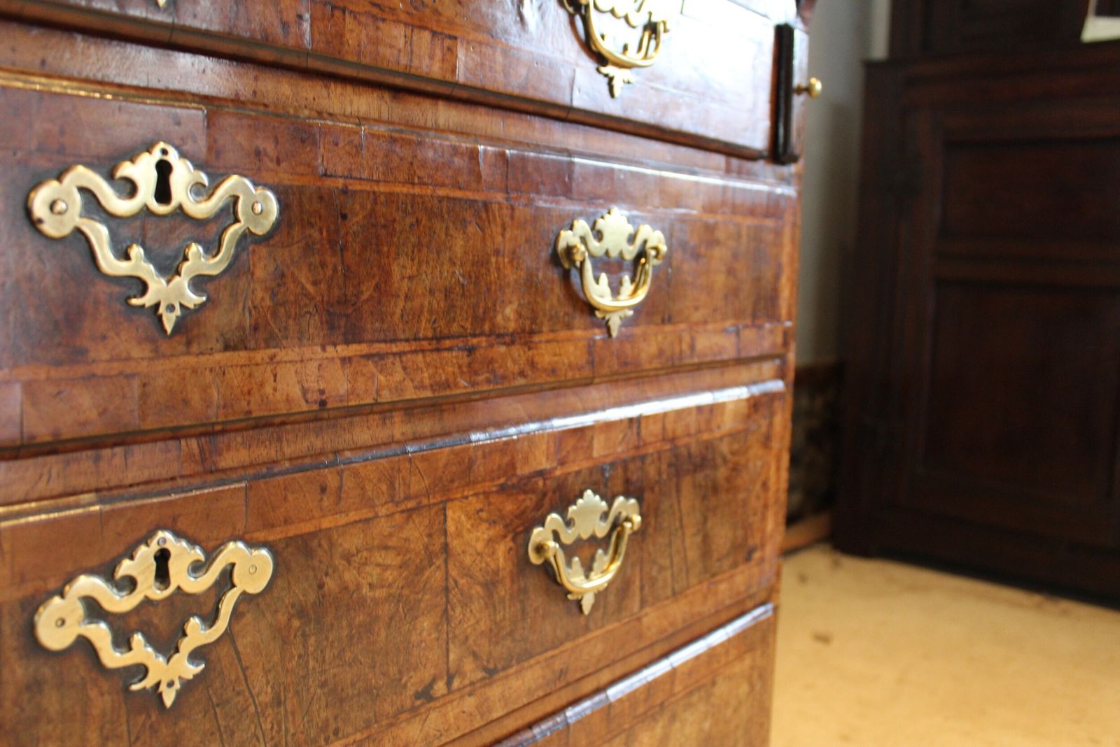 Bureau Outstanding George II Walnut C1740 photo for sale