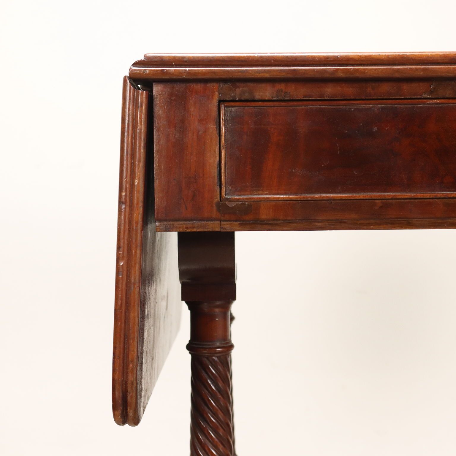 Writing Desk Regency Mahogany Drawer England XIX Century photo buy
