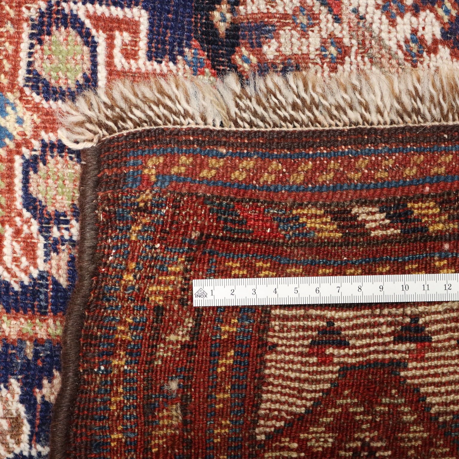 Antique Bukhara Catpet Wool Extra Thin Knot Turkmenistan 65 X 54 In photo buy