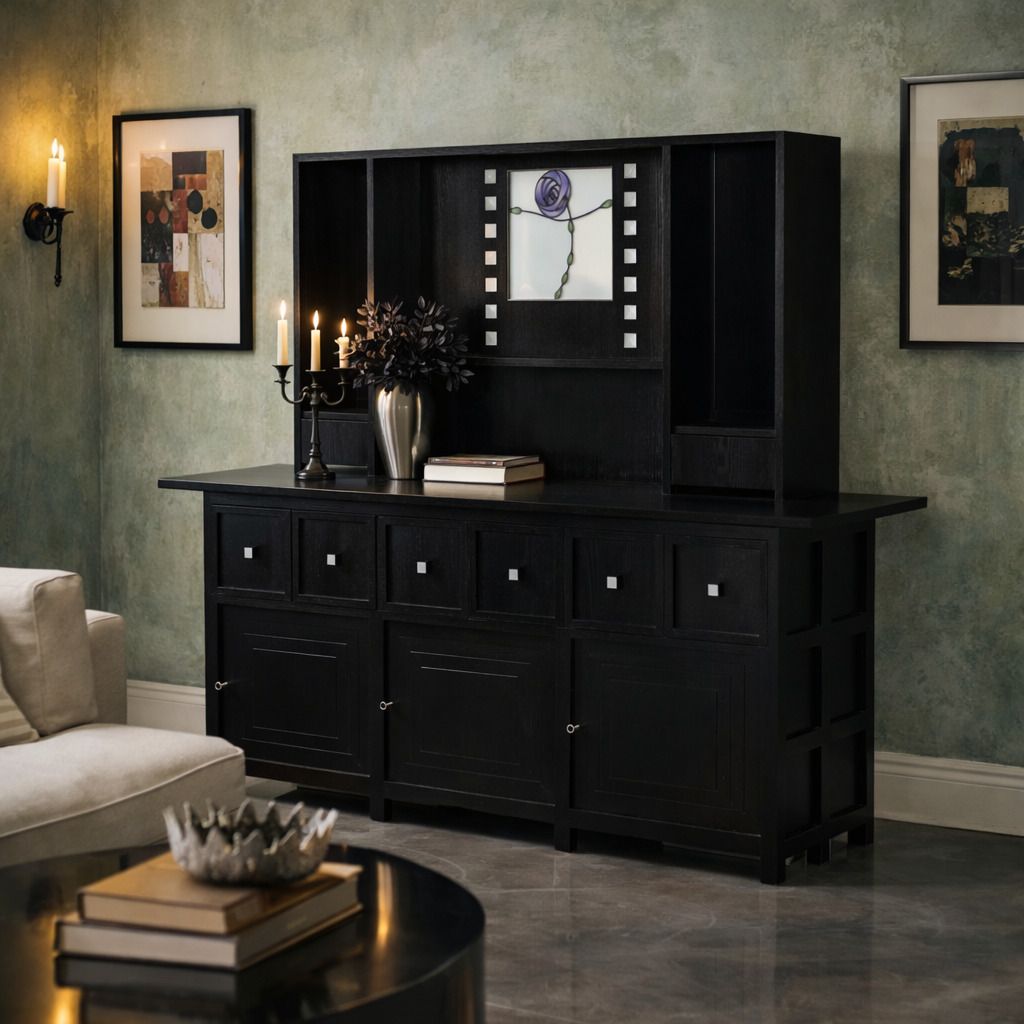 Mobile Credenza Di Charles Rennie Mackintosh Per Cassina photo furniture