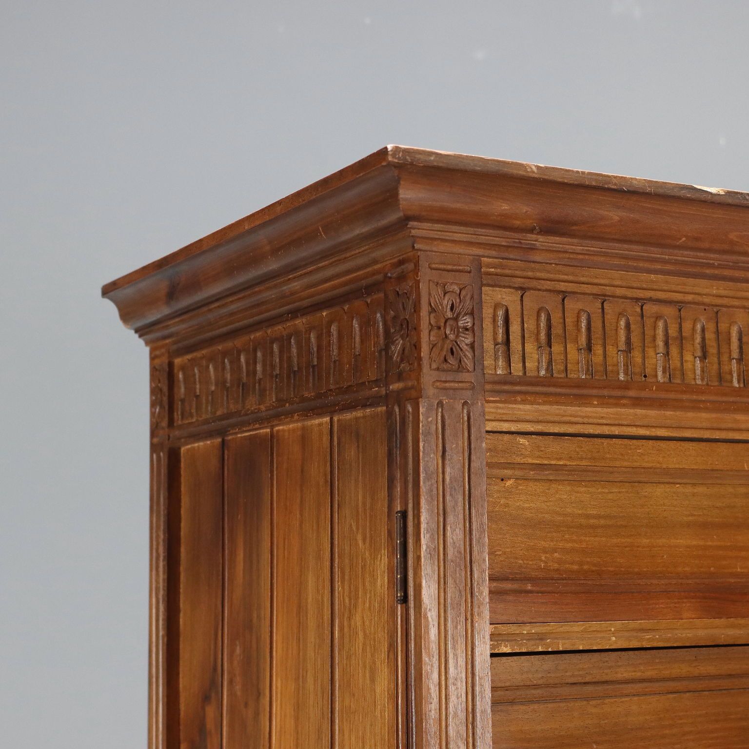 Antique Chest Of Drawers Walnut 18 Drawers Italy XX Century photo 1030.0