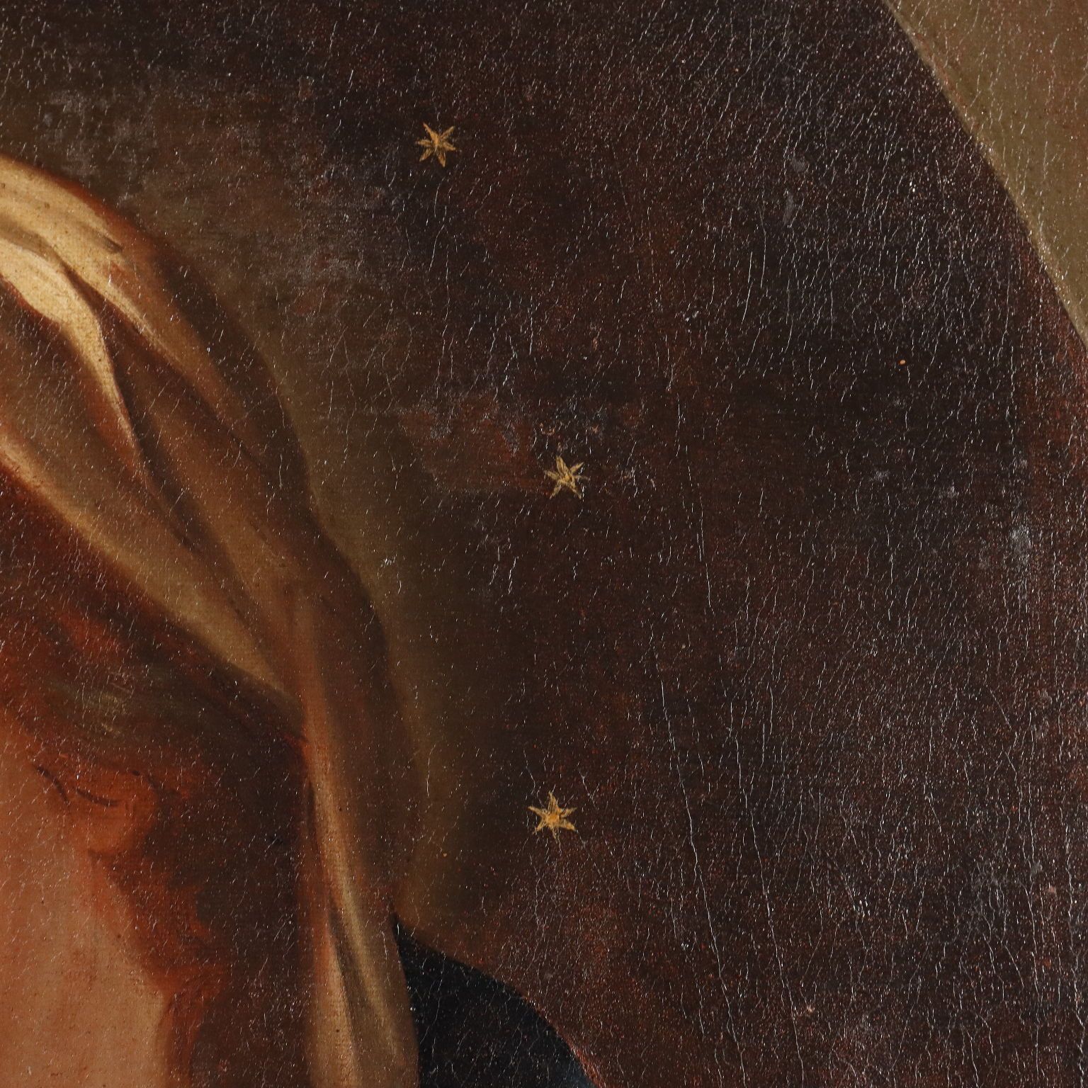 Antique Painting Virgin Mary Copy From Sassoferrato XVIII Century photo vinterior