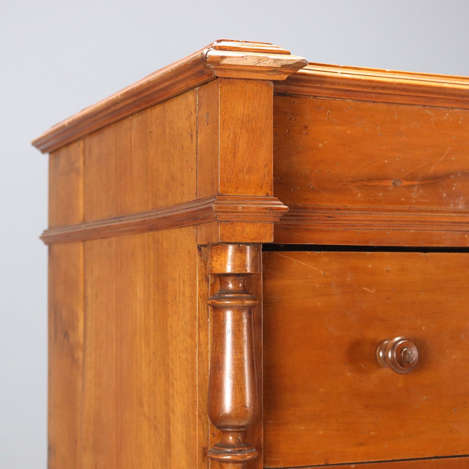 Antique Chest Of Drawers Umbertino Walnut 5 Drawers XX Century photo Furniture