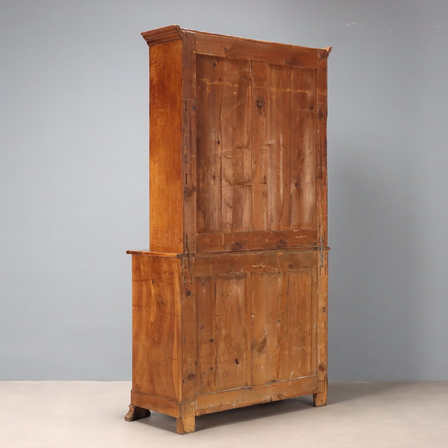 1030.0 Antique Cupboard Walnut Glass France XVIII Century photo