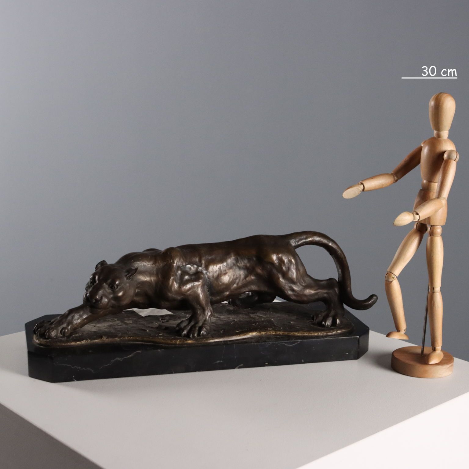 Tigre In Agguato Bronzo Firmato Rembrandt Bugatti photo furniture