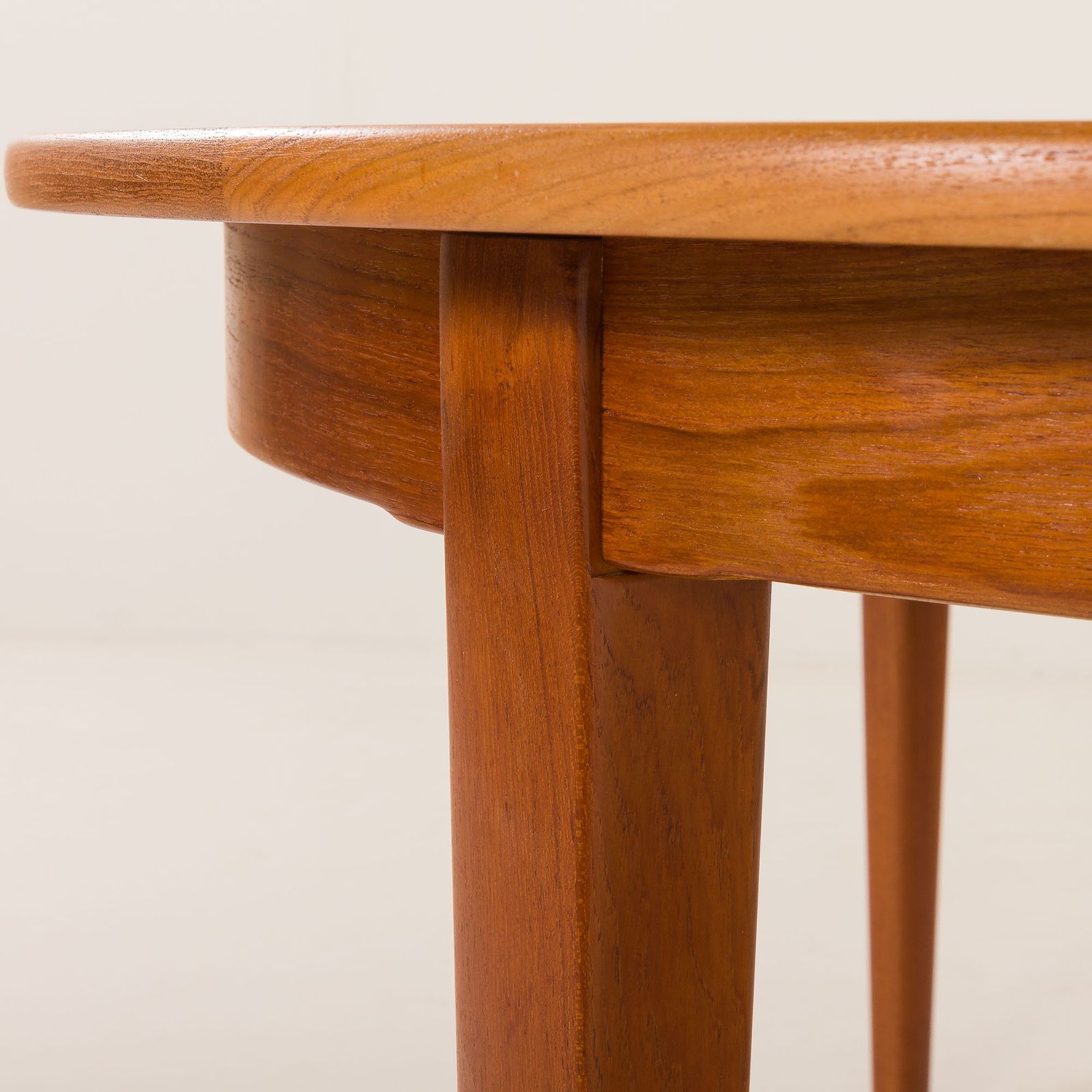 2815.0 Henning Kjaernulf Attr. To Extra Large Teak Table With 4 Inner Leaves For Soro, Denmark 1960s photo