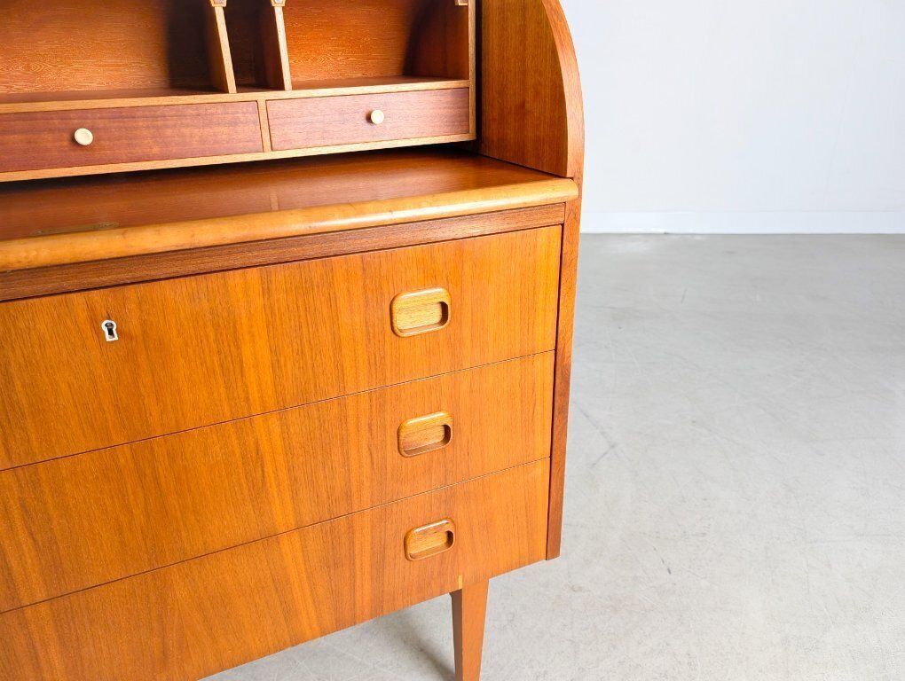 Furniture Smi Egon Ostegaard Secretary Midcentury Chest Of Drawers Vintage Teak photo