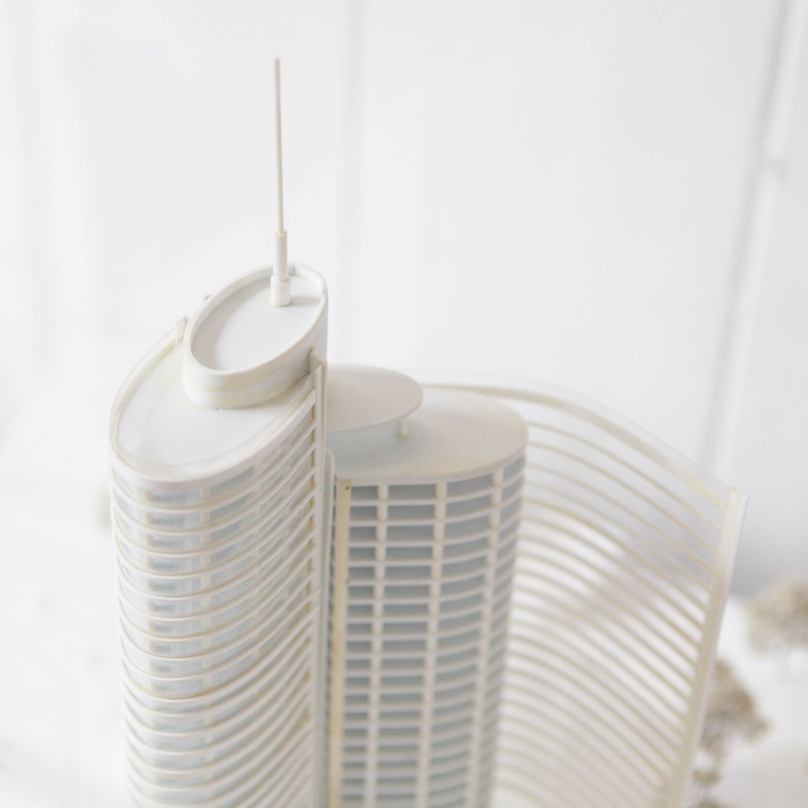 Architectural Model For The Chiswick Curve Building. photo for sale