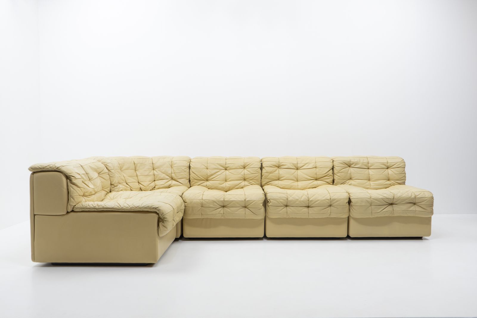 Swiss Design Vintage De Sede Ds 11 Modular Patchwork Sofa, 1970s photo vintage