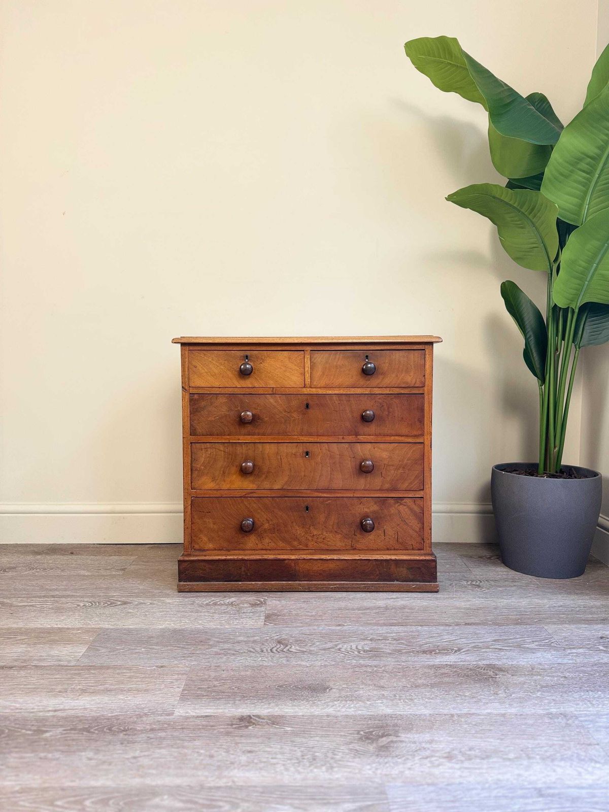 Vintage Wooden Tabletop Small Collectors Chest Of Drawers: Garage Desktop Organizer