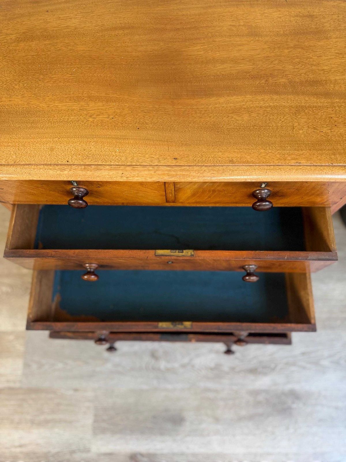 Vintage Wooden Tabletop Small Collectors Chest Of Drawers: Garage Desktop Organizer photo buy