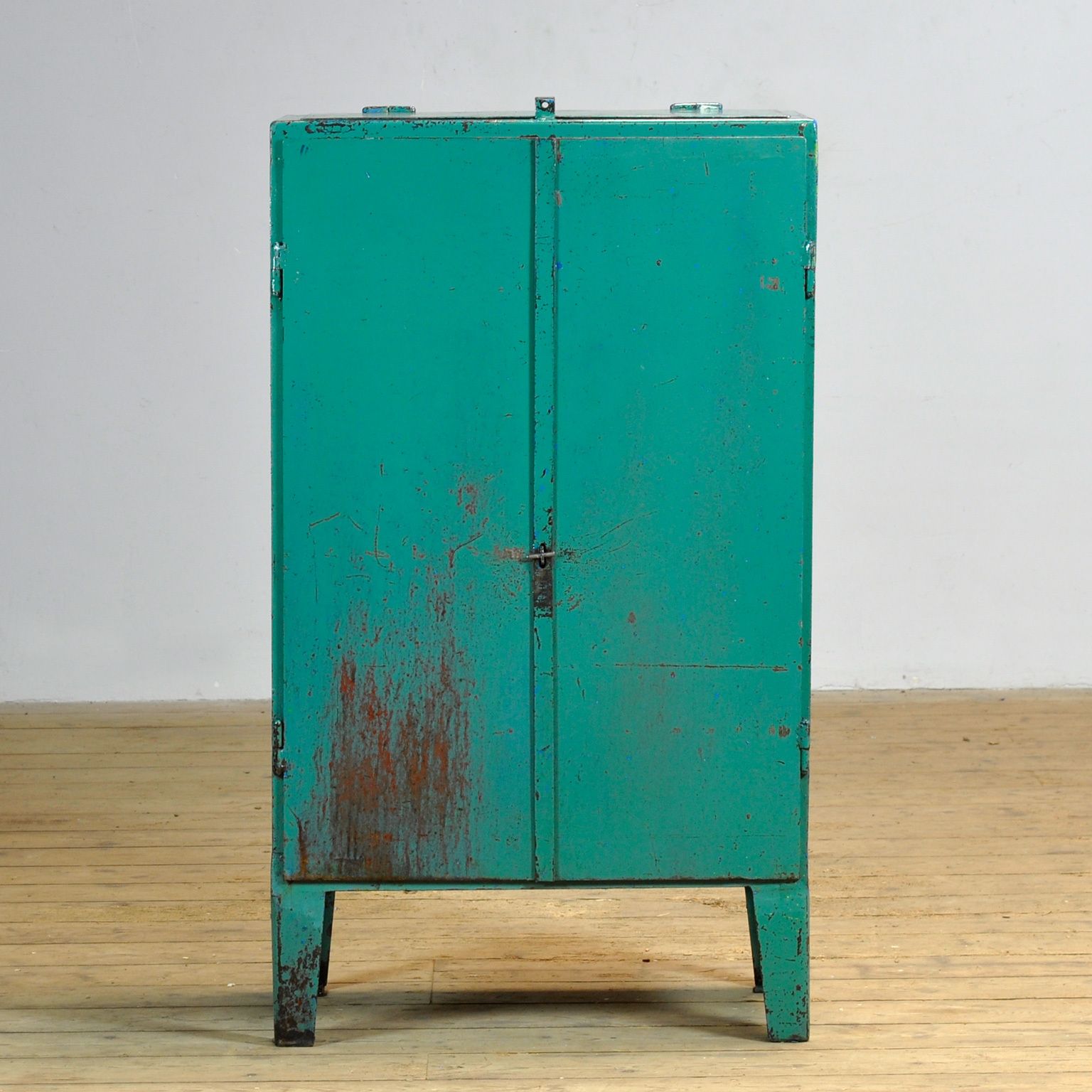 Iron Industrial Cabinet, 1970s photo furniture