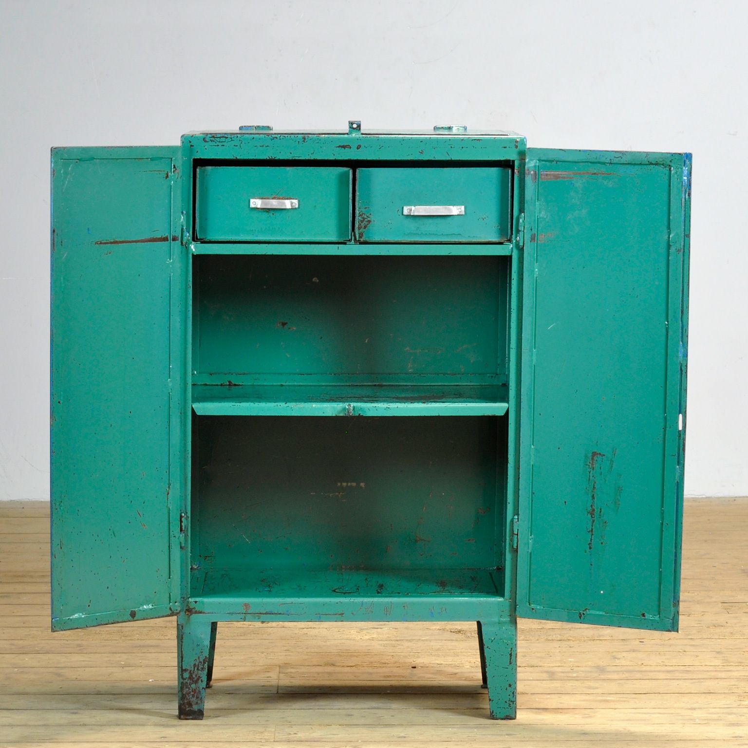 Iron Industrial Cabinet, 1970s photo Furniture