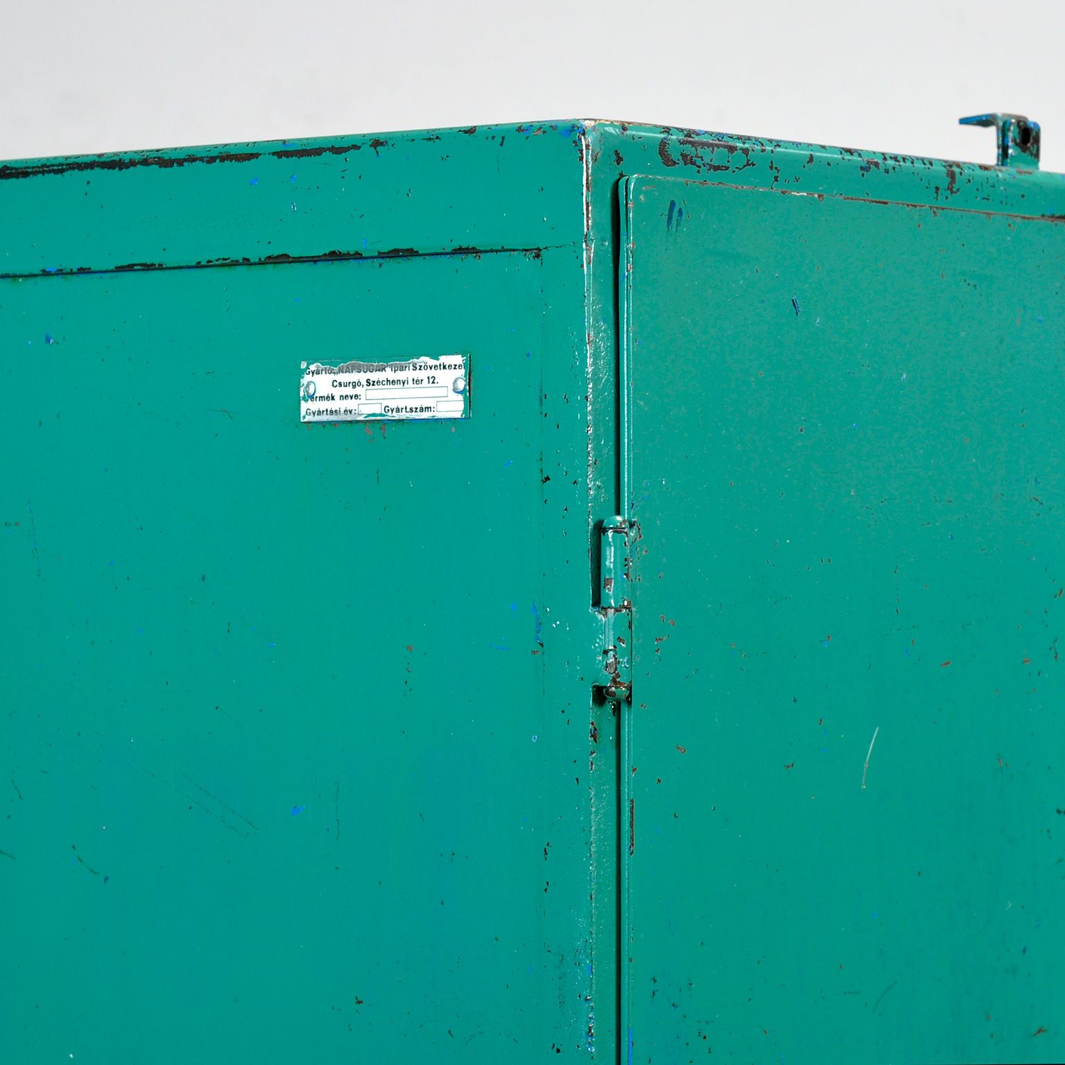 Iron Industrial Cabinet, 1970s photo buy