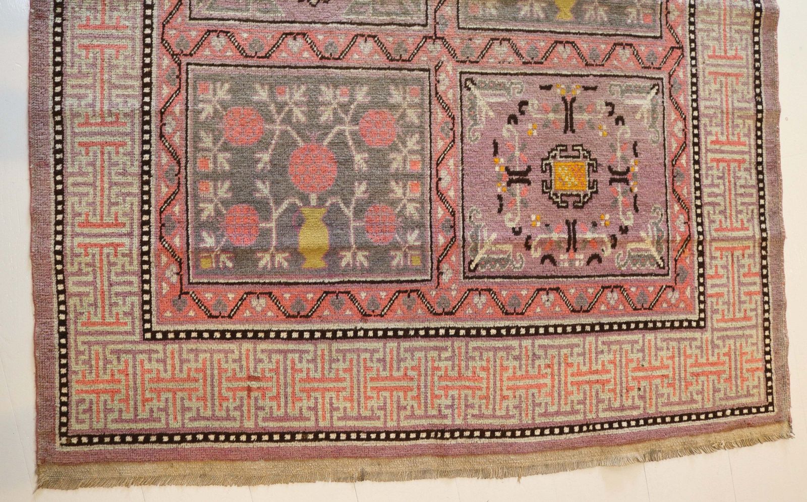 Antique East Turkestan Qotan (Khotan) Rug, 275 × 138 Cm, Circa 1900 photo 2850.0