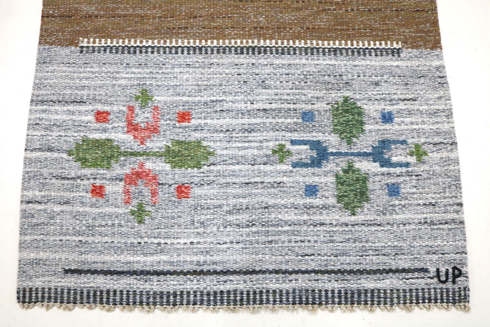 Vintage Swedish Kilim Rug, 205x87 Cm (Circa 1950s–1960s) photo Textiles