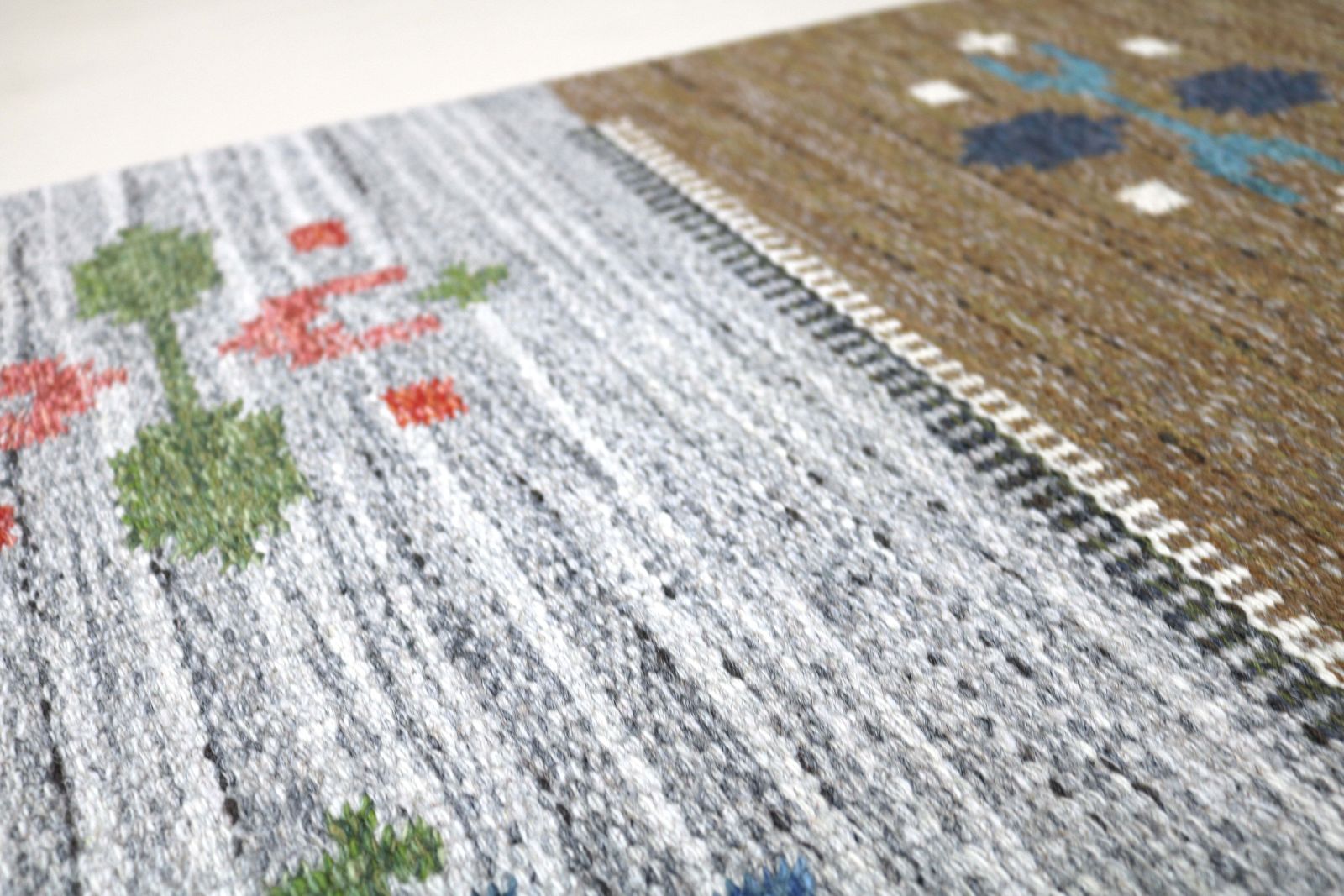 Vintage Swedish Kilim Rug, 205x87 Cm (Circa 1950s–1960s) photo buy